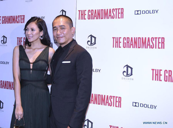 Film 'The Grandmaster' premieres in New York