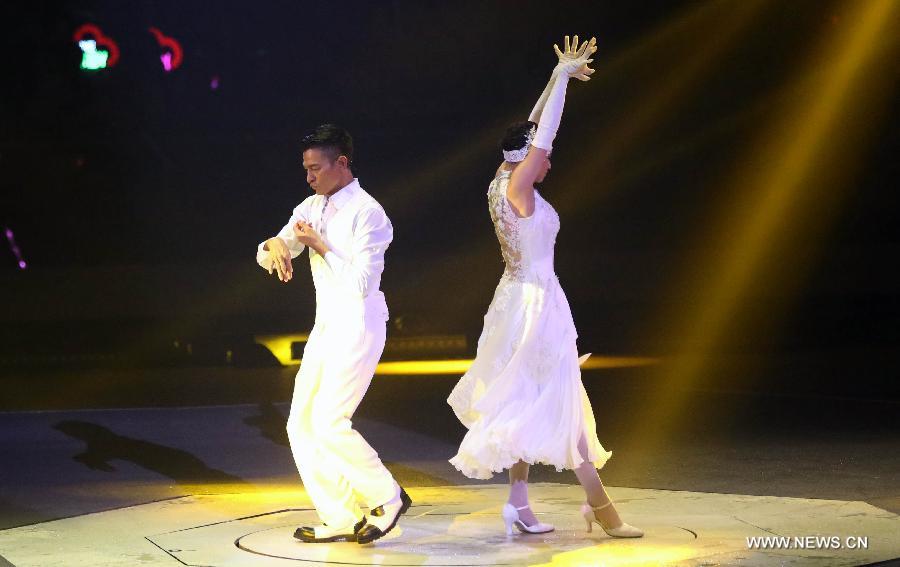 Highlights of pop star Andy Lau's concert tour in Nanjing