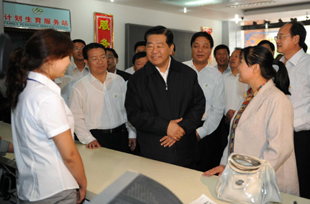 CPPCC chairman visits Ningxia to boost stability