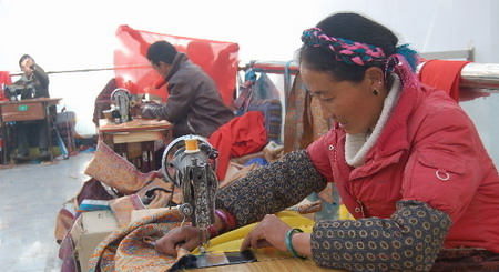 Ethnic handicraft shines