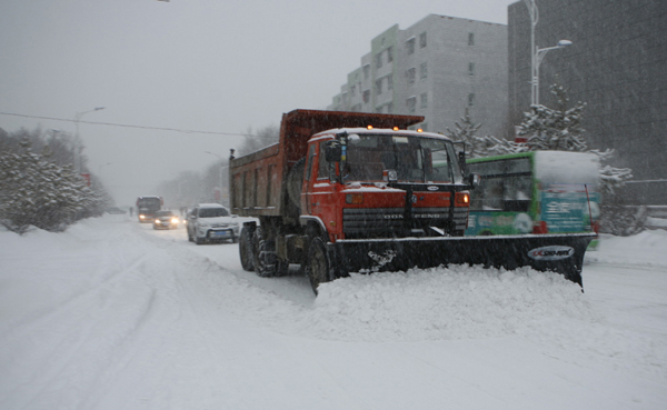 Heavy snow in NW China's Xinjiang