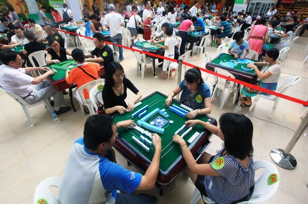 Mahjong championships held in E China