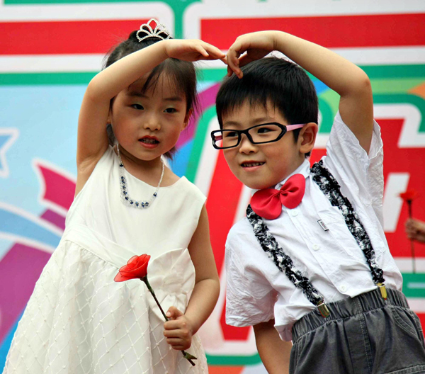 Children enjoy activities on Children's Day