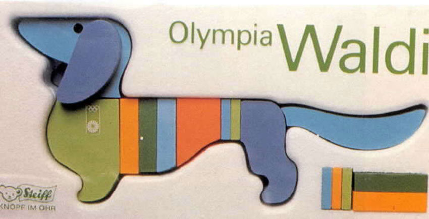 Waldi, the dog, was the first official Olympic mascot, created for the Munich Summer Olympics in 1972. In photos: Olympic Games over the years