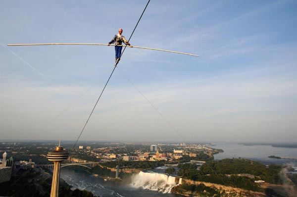 Walking in the air