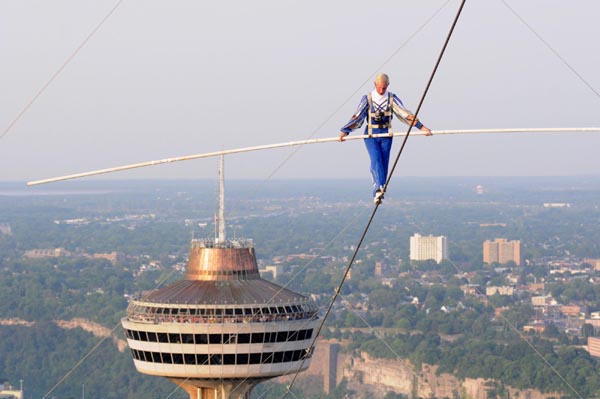 Walking in the air