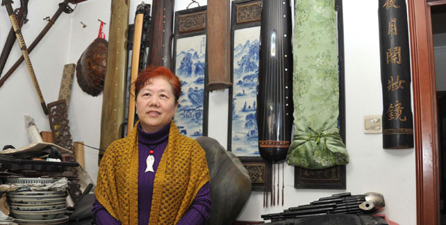 <EM>Guqin</EM> master wants to protect intangible culture