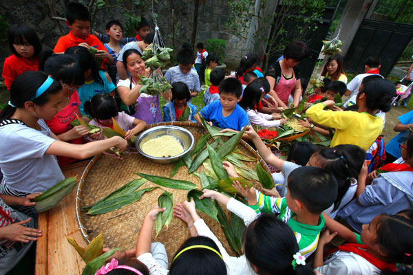 <EM>Zongzi:</EM> Must-have food for Dragon Boat Festival