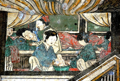 Amazing Mural Paintings at Yongle Palace