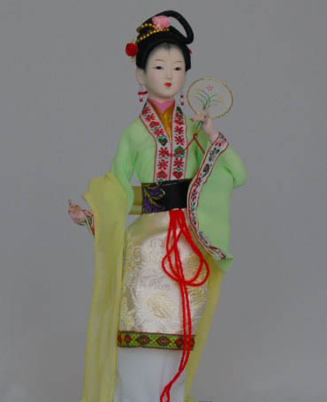 Beijing Silk Figurines
