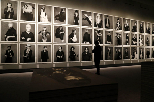 Karl Lagerfeld's photo exhibition 'Little Black Jacket'[7