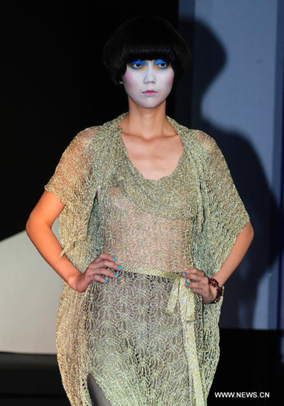 Vivienne Westwood's creation presented in Taipei