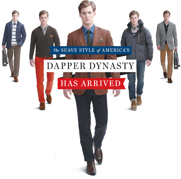 The suave style of America's dapper dynasty has arrived