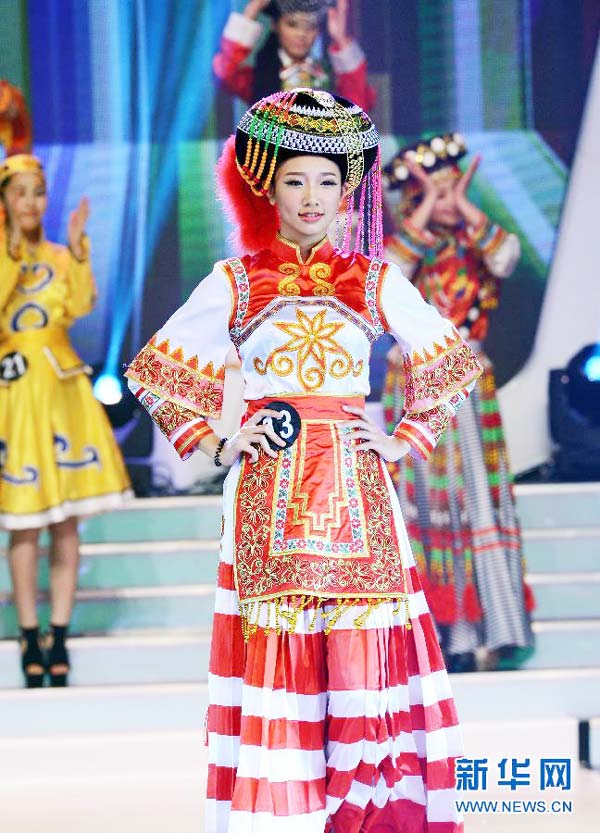 Xinjiang beauty crowned 8th Miss China