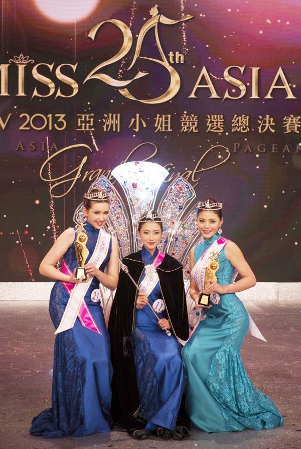 Chinese girl claims Miss Asia 2013 title