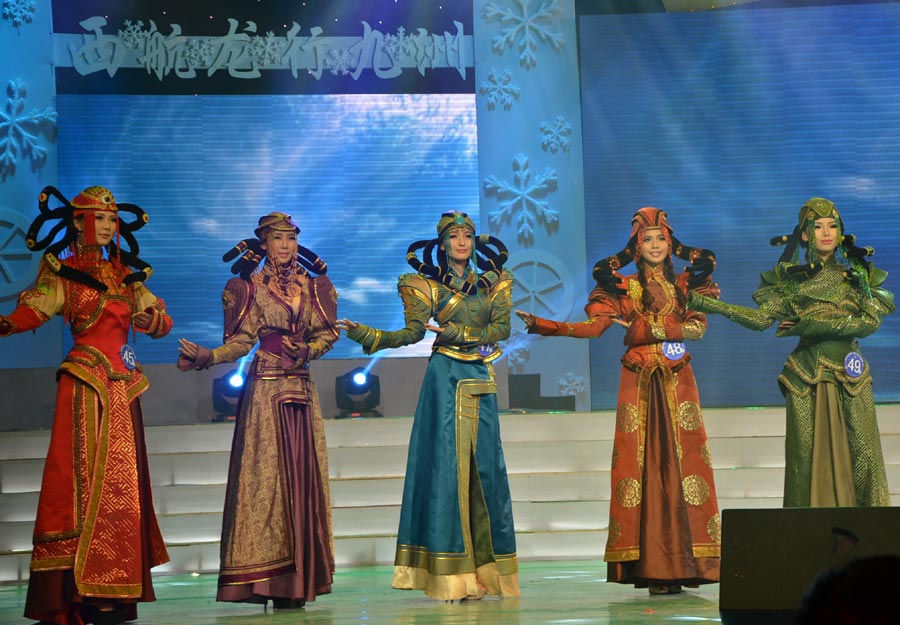 Manzhouli hosts international beauty pageant