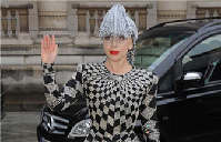 Lady Gaga lands freebie from Donatella Versace