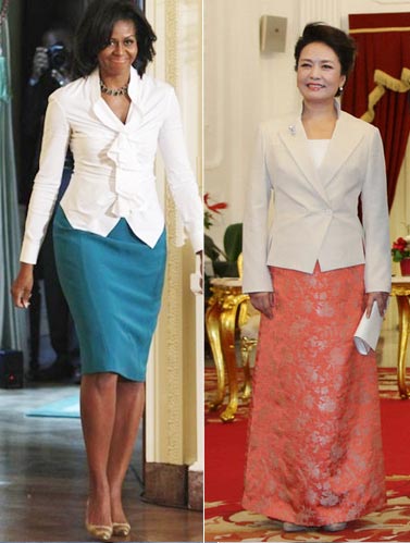 Fashionable First Ladies: Peng Liyuan and Michelle Obama