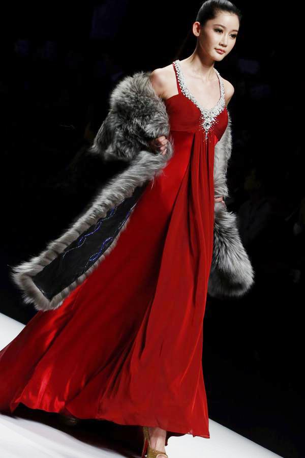 Fur Fashion Show held during China Fashion Week