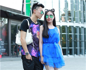 Street snap: A fashion trend in Beijing