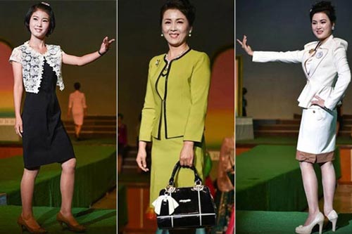 Inside a North Korean fashion show