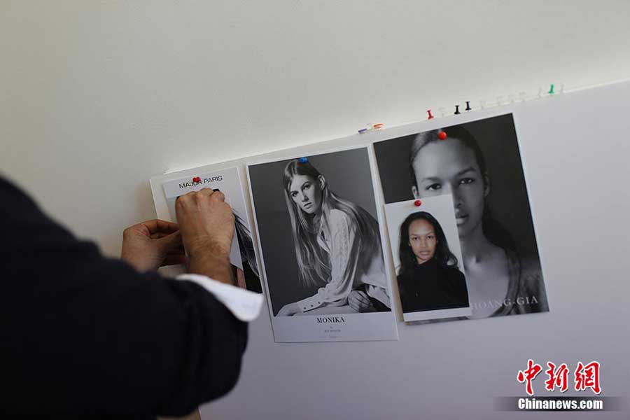 Photo story: Chinese haute couture designer in Paris