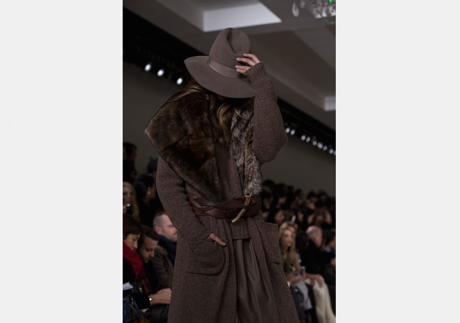 New York Fashion Week: Ralph Lauren Fall/Winter 2015 collection