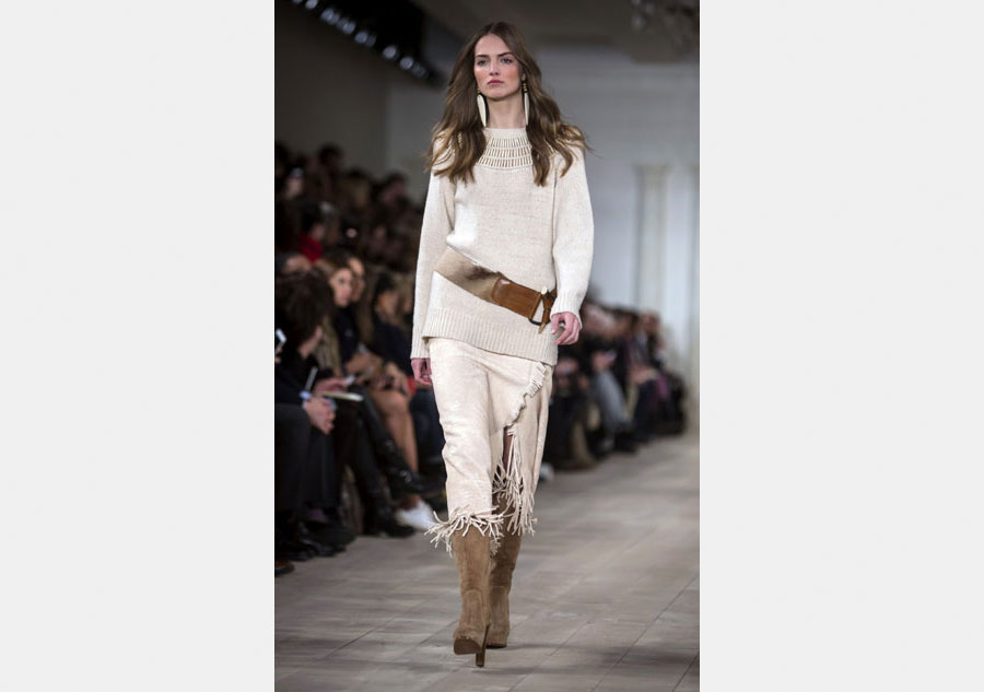 New York Fashion Week: Ralph Lauren Fall/Winter 2015 collection