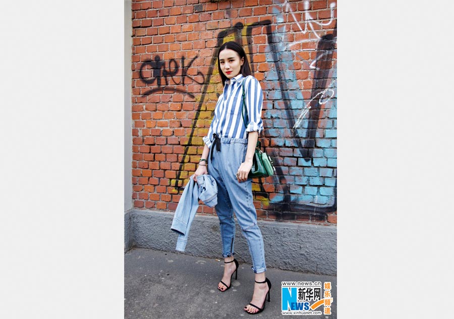 Actress Song Jia attends Milan Fashion Week