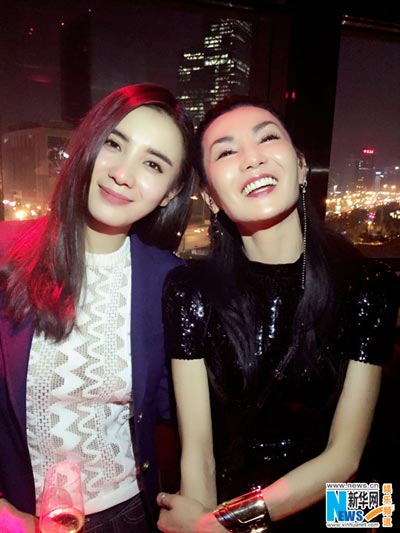 Song Jia at Louis Vuitton event