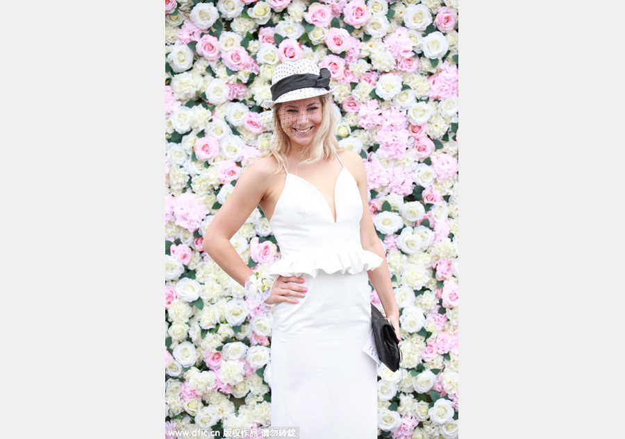 Fashionable hats at Shanghai Longines Champions Tour