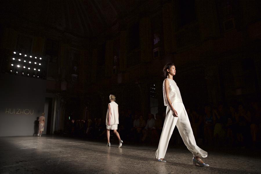 Creations by Chinese designers presented in Milan