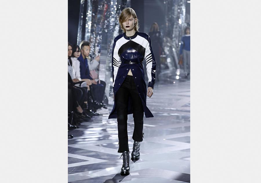 Paris Fashion Week wraps up with sporty, edgy leather from Vuitton