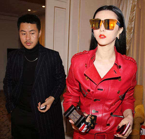 Fan Bingbing graces Paris Fashion Week