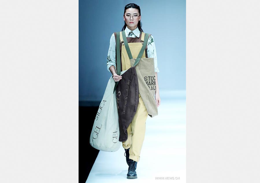 China Graduate Fashion Week held in Beijing