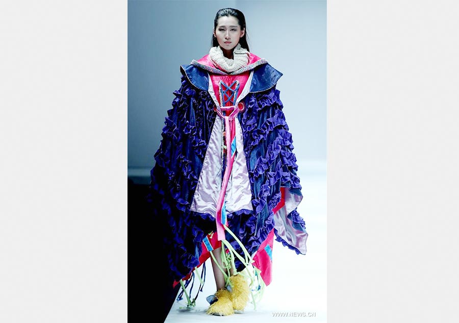 China Graduate Fashion Week held in Beijing