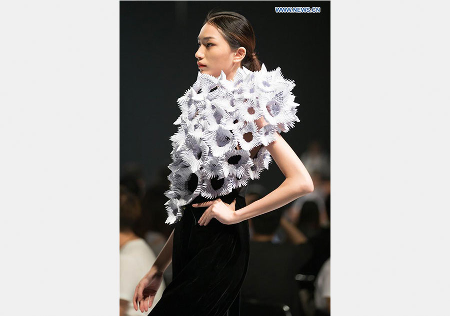Creations designed by graduates presented in Beijing