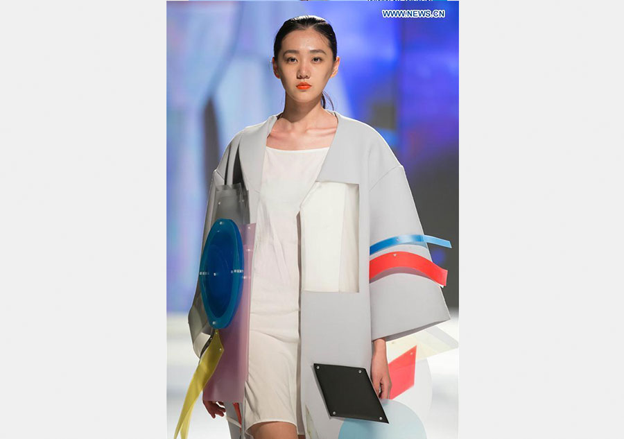 Creations designed by graduates presented in Beijing