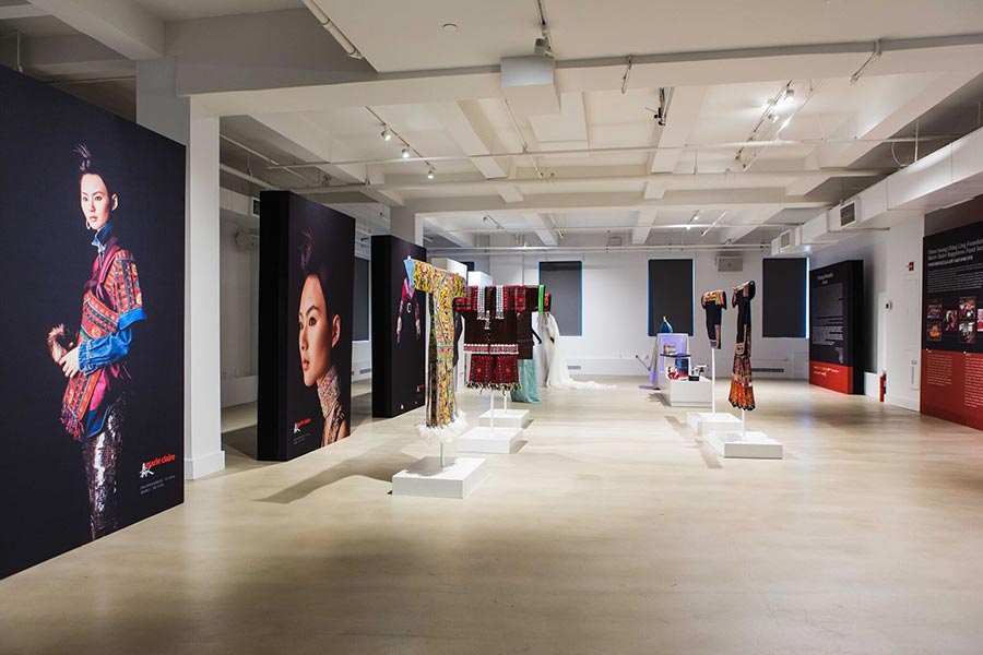 Traditional Chinese Miao embroidery showcased in New York