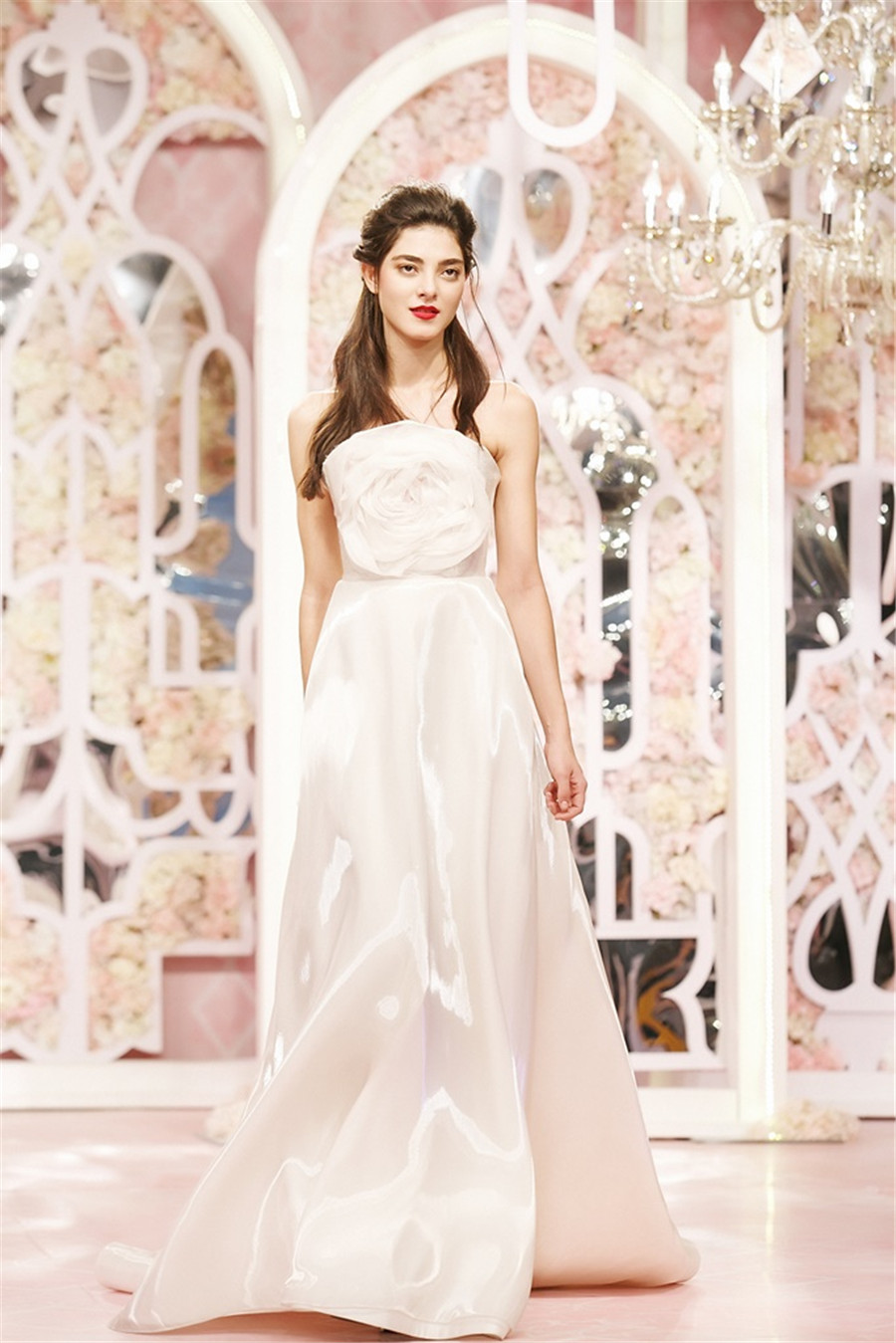 Bridal fashion hits the runway