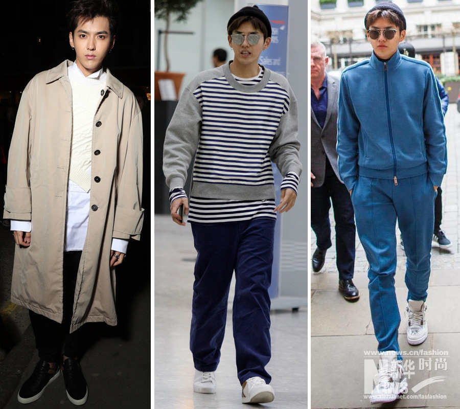 Kris Wu Spotted At Airport Wearing Couple Outfits - Koreaboo