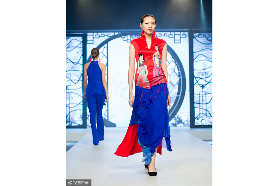 2017 Suzhou Embroidery Fashion Show held in Guangzhou