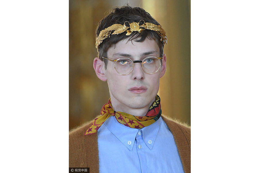 Gucci Cruise 2018 spring show: Makeup and hairstyle