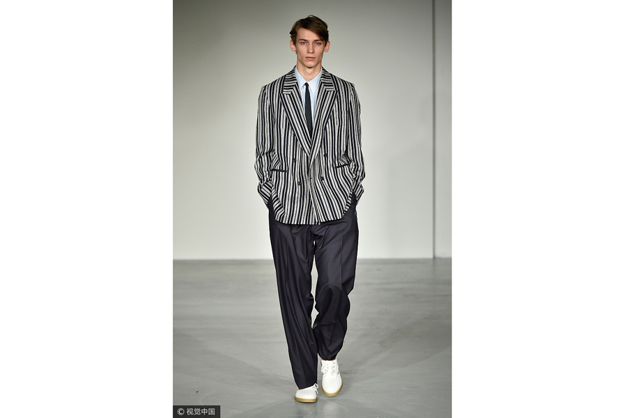 2018 London menswear fashion week:E. Tautz