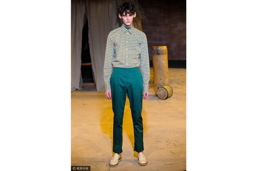 2018 New York menswear fashion show: Teddy Ondo Ella