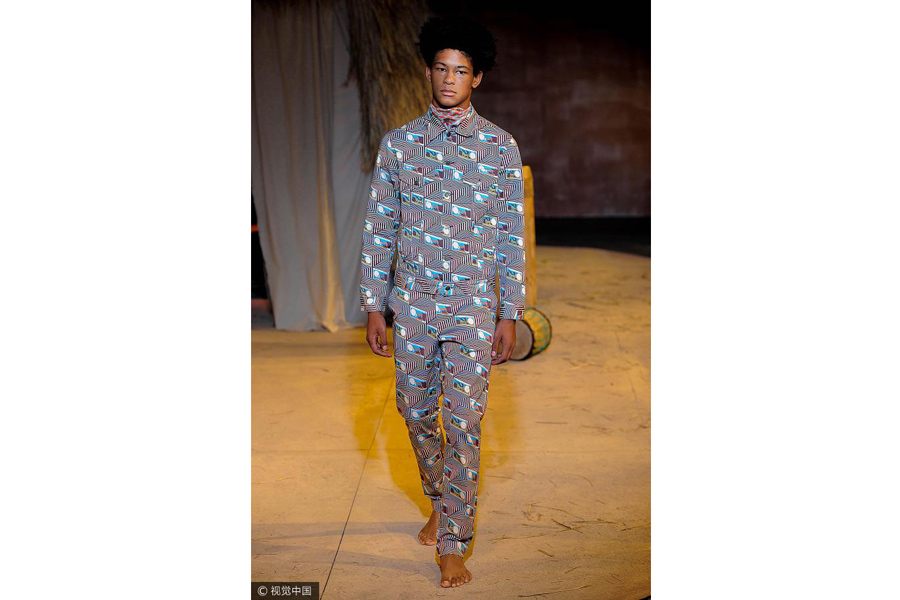 2018 New York menswear fashion show: Teddy Ondo Ella