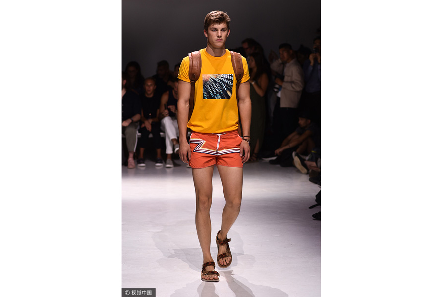 2018 New York menswear fashion show:Parke and Ronen