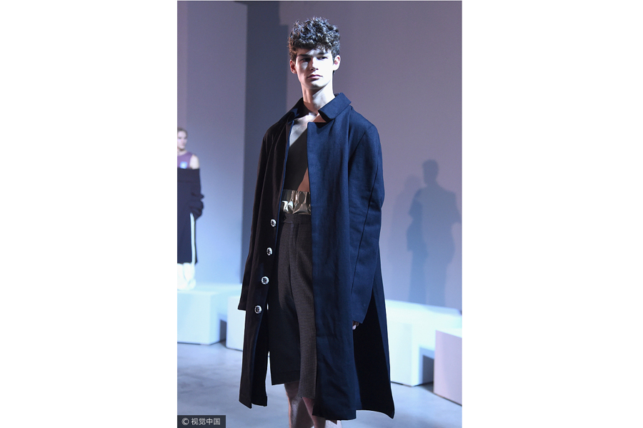 2018 New York menswear fashion show:Raun Larose