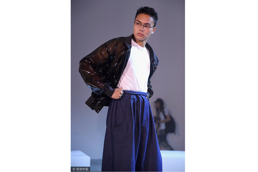 2018 New York menswear fashion show:Raun Larose