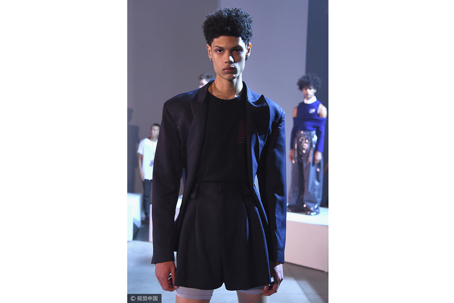 2018 New York menswear fashion show:Raun Larose